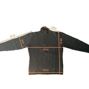 John Varvatos  XL Sweater 100% Wool